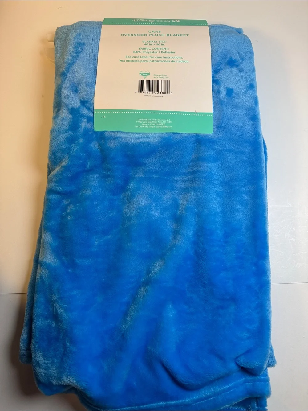 Disney Lightening McQueen Blanket Throw